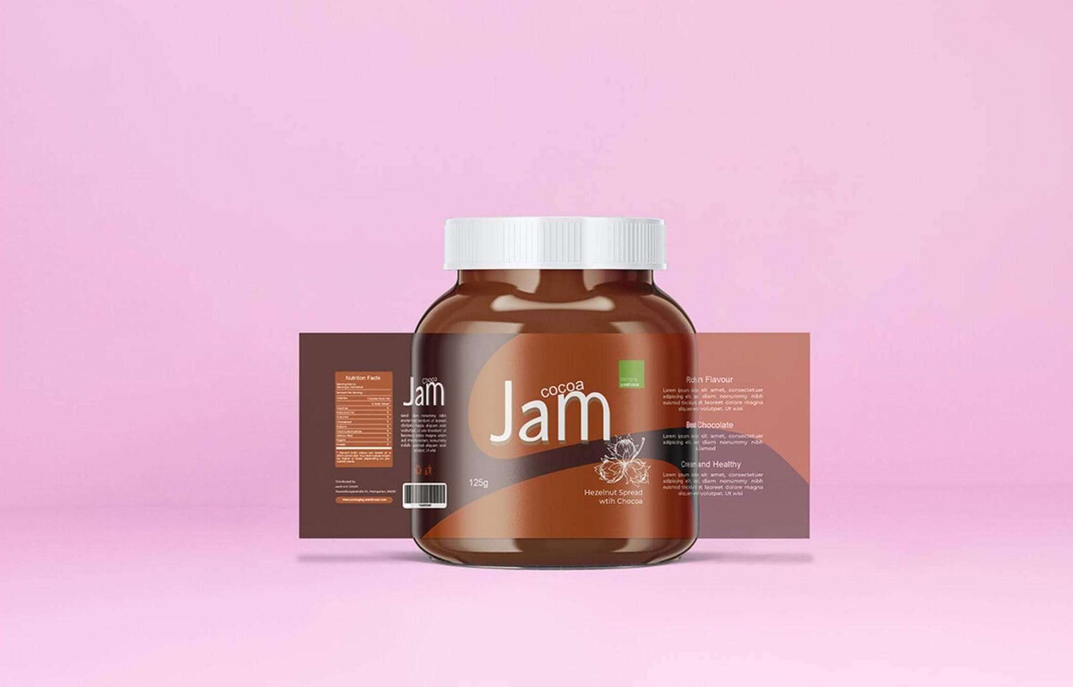 Etiketten für Schokolade